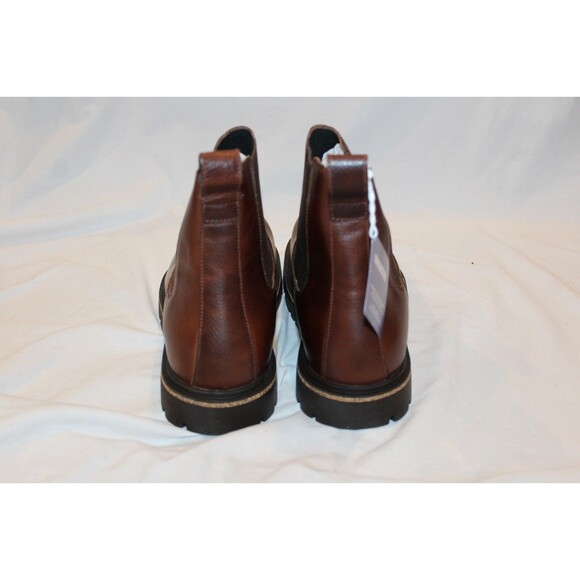 Birkenstock‎ Men\'s Highwood Slip On Chelsea Ankle Boots Chocolate EU 45 NEW main image 4